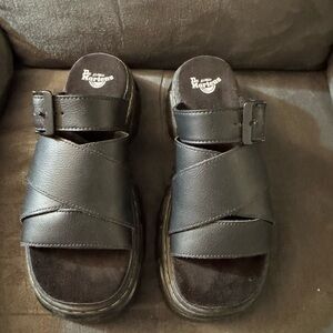 EUC Dr. Martens Mattison Slide Sandals Size 8